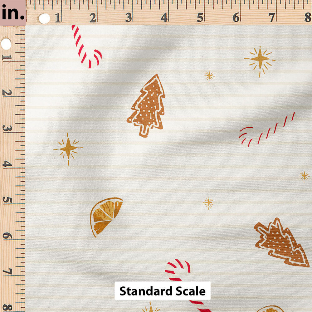 Ruler Scale for Holiday Treats (Striped) by Erin Kendal